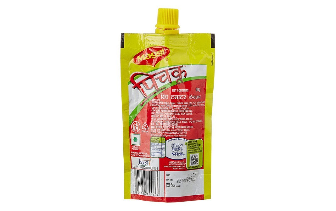 Maggi Pichkoo Tomato Ketchup    Pouch  90 grams